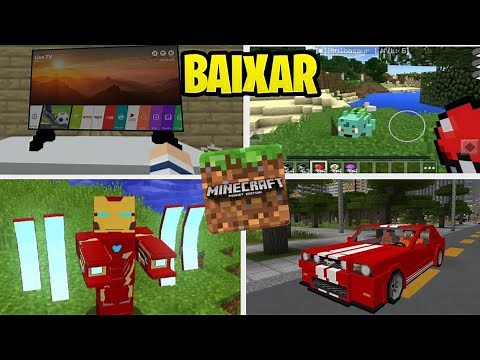 COMO BAIXAR OS MELHORES ADDONS/MODS NO MINECRAFT PE!!