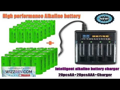 Rechargeable Original Battery 1.5V High Performance AA AAA Battery Smart Charger