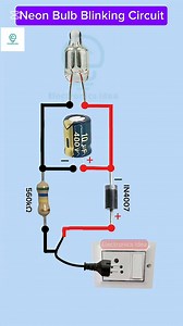 318K views · 1.8K reactions |  Neon Bulb Blinking Circuit- Flashing Circuit Working Explanation #shorts #experiment #working #everyoneシ゚ #foryouシpage #fbreelsfypシ゚ #followersreels #fbreelsvideo | Electronics Idea | Facebook