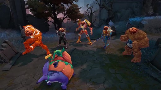 🚨 Here’s our first look at the Pumpkin Curse emote, which turns the hero’s head into a pumpkin. It will be available for free starting October 24 at 10 PM EDT. #MarvelRivals | Marvel-Gaming Kaddy