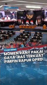Berlangsung Alot Rapat Paripurna DPRD DKI Jakarta untuk Pengesahan 4 Raperda