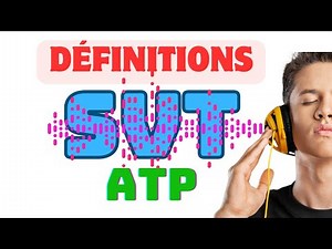 Définitions SVT | Libération de l' ATP | ‪@SVTPlus1‬
