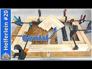 Einfach selbst bauen! Winkelspanner, Eckspanner, Eckklemme, 90° Positionierwinkel, Corner Clamp