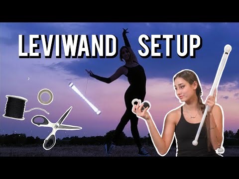 First Time Leviwand Setup - string size, grip tape etc.