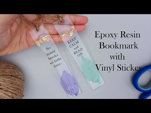 Resin Bookmarks for Beginners | Epoxy Resin Art for Beginners | Resin Bookmark Ideas