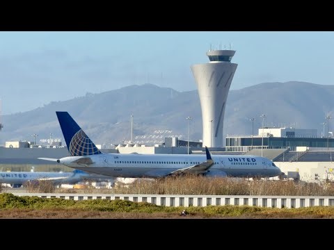 LIVE SFO - San Francisco Airport Plane Spotting Stream