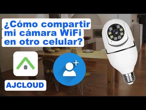 AJCLOUD How do I share access to my WiFi camera with another person and how do I revoke it?