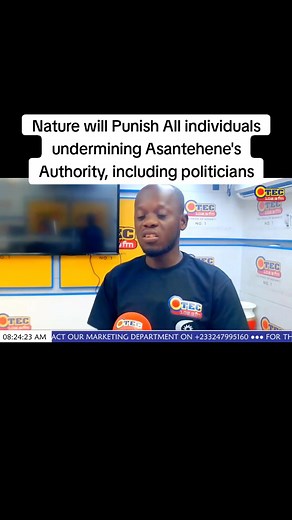 Asantehene's Authority: Nature's Punishment for Underminers