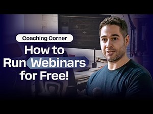 How to Run Webinars for FREE with ClickFunnels and YouTube Live | Coaching Corner #002