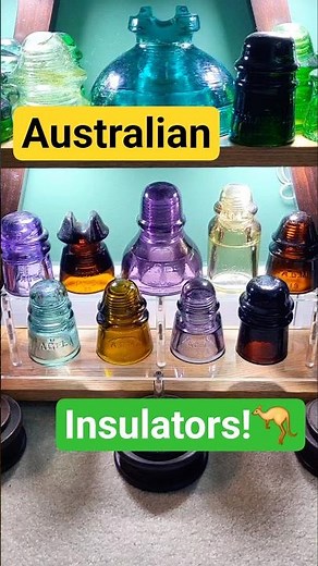 Insulators of Australia! #australia #australian #insulator #telephone #antiques