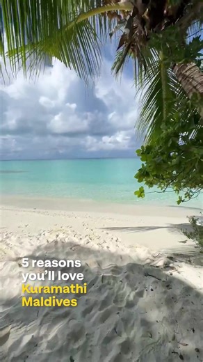 Petition to rename it Kur-wow-mathi ✨⁠ ⁠ Kuramathi Maldives is full of moments that will stay with you long after you return home. Here are our top 5 reasons why you'll fall in love with this paradise island resort:⁠ ⁠ 🌊 The sea looks impossibly blue⁠ 🐠 Snorkel around the house reef to see an incredible range of marine life⁠ 🍽️ Lunch views are jaw-dropping, as standard⁠ 🌅 Sunsets will take your breath away - best accompanied with a cocktail⁠ 🏖️ The mile-long sandbank is the perfect place fo