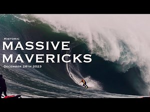 Massive Mavericks - Big Wave Surfing - Biggest swell of the year hits California - 12.28.23