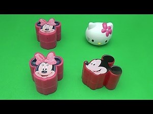 Surprise Matching Game for Kids! Fun Learning Contest! Disney Mickey Minnie Mouse Hello Kitty