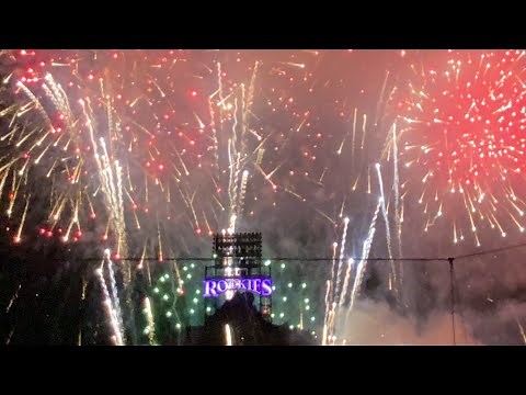 Rockies Fireworks Show July 1st, 2023 - Full Show 💥 🎆 ⚾️ #coloradorockies