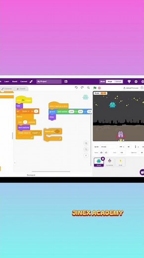 🚀 Build a Space Invader Game in PictoBlox! #shorts #pictoblox #coding #english #ai #education