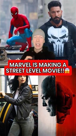Marvel’s Making A Street Level Movie (SPIDER-MAN, PUNISHER, DAREDEVIL, etc)