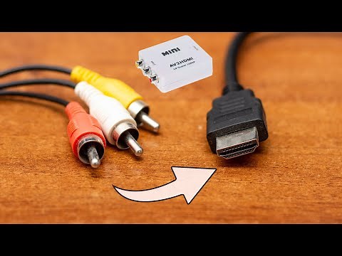 AV, RCA to HDMI Adapter, Converter