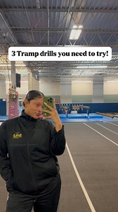 I love to use tramp to help challenge my kiddos. These drills can help with training their rebound and forward/ backward momentum needed to connect skills. They force athletes to stay tight, and aligned through the core and hips while flipping. The standing back handsprings allow athletes to focus more on shaping, timing and momentum for when they connect a series on floor. | Fundamental Flips