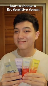Not sure which Dr. Sensitive serum to choose? Here's a short guide featuring my favorite serums from them how I would use them based on skin concern! #skincarephilippines #skincareph #skincareroutine ____________________ PRODUCTS MENTIONED: Dr. Sensitive Intensive Glutathione Glow Serum Lazada: https://invol.co/clm0wwk Shopee: https://invl.io/clm0wwm Dr. Sensitive Retinol Ceramide Serum Lazada: https://invol.co/clm0wwn Shopee: https://invl.io/clm0wwo Dr. Sensitive Niacinamide 5% Salicylic Acid S