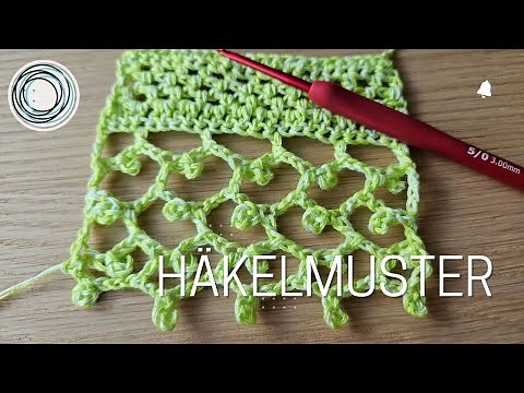 HÄKELMUSTER | LOCHMUSTER HÄKELN ‪@barywoll‬