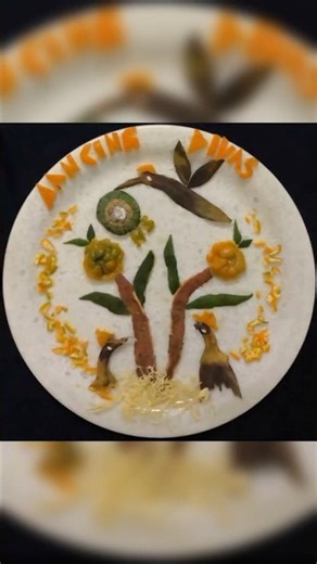 Dancing Divas! Made through veggie peels from kitchen waste!