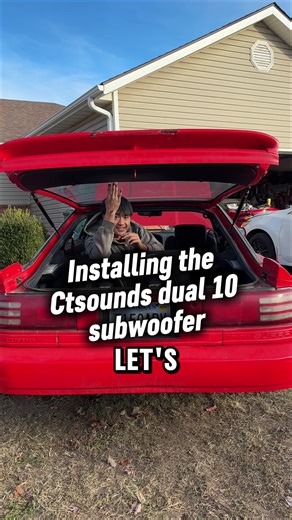 Let’s install these dual 10 inch subwoofers from @ctsoundsofficial into my Supra! #projectcar #subwoofer #supra #basshead #bassheadsoftiktok
