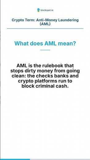 What is Anti-Money Laundering (AML)? | Crypto Terms Explained