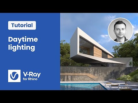 V-Ray for Rhino tutorial — Exterior daytime lighting techniques