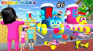 123K views · 1.6K reactions | Sepatu Roda Yuta Mio VS Sepatu Roda Exe Raksasa  | Baby Celine Sepatu Roda Terbang Sakura School | Dunia Hara | Facebook