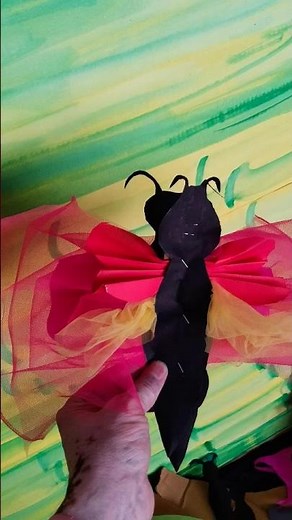 art craft #creativity #butterfly making with.net #decoration Idea