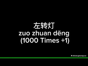 左转灯 (zuo zhuan deng) (1000 Times +1) - 派伟俊, mac ova seas (Lyric Video)