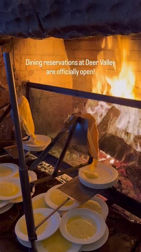 Reservations are now open for Deer Valley favorites—Fireside Dining, The Brass Tag, and Cast & Cut. Plan your trip and book now via the link in our profile. #DeerValley | Deer Valley Resort