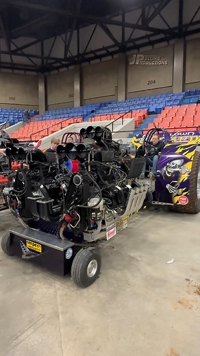 40K views · 352 reactions | "Full Blown Wicked", triple-engine Modified pulling tractor, warmup session from the 2023 National Farm Machinery Show in Louisville, KY! #Supercharged #Hemi #Motorsport #Horsepower #TractorPulling #Reels - Wicked Pulling Team Official | JP Pulling Productions | Facebook