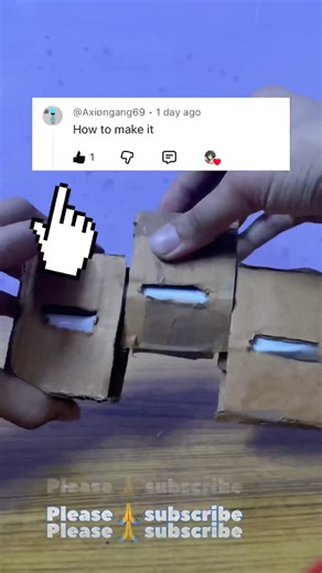 Cardboard magic box tutorial##craft