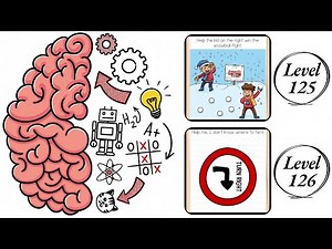 Brain Test : Level 125 , 126 – How to Solve? (Walkthrough)