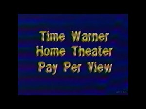 Time Warner Home Theatre PPV Automated Remote-Control Guide 1990s