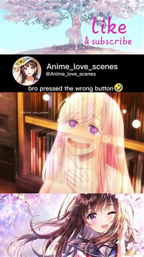 bro pressed the worng button🤣#anime #animeedit #animelover#ytshorts#shortsfeed #rezero