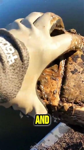 Heavy Box Found! Magnet Fishing Secret Revealed! #shorts