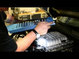 Charger Hellcat Engine Super Charger Cover Install