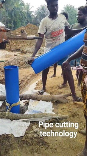 pipe cutting in rope