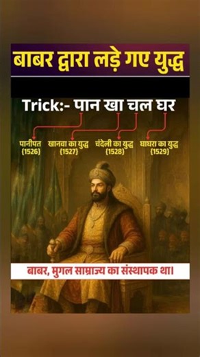 Babar yuddh #इतिहासके10प्रश्र #veeronkibhoomi