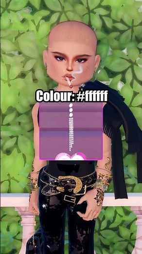 *TUTORIAL* how to make a cigarette in DTI #dresstoimpress #dti #dresstoimpressroblox #dtiroblox