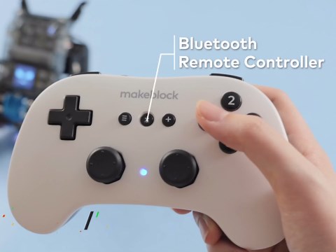 Makeblock mBot2 Rover Emo Robot Programming for Kids, Interactive Robotics Kit Learning and Outdoor Play, Remote Control Coding for Kids 8-12 and up, STEM Educational Building Toys Gifts