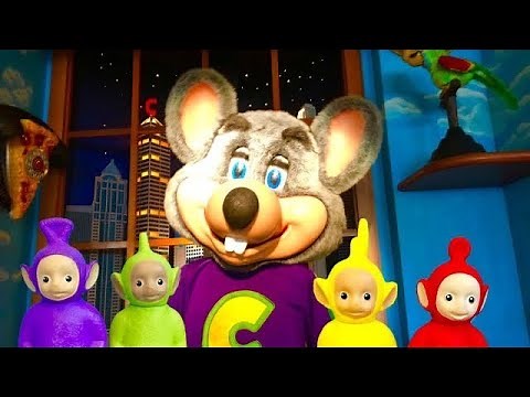 CHUCK E CHEESE Arcade Prize and Games Fun with TELETUBBIES TOYS!