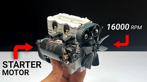 I Build Dual Piston 7cc Engine | Assembly & Test | Max RPM Of This Engine Is 16000 #engine #engineering #nitro #aeromodelismo ##scalemodel #unboxing #diy #garage #mechanic | 3JWings