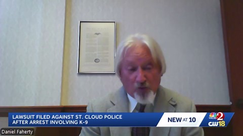 Man sues city of St. Cloud, alleges police used excessive force during 2024 arrest