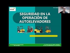 Curso teorico sobre operación segura de autoelevadores