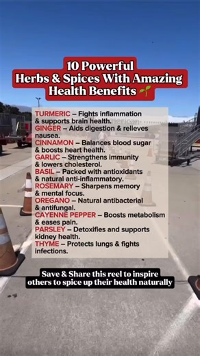 Herbs and spices are nature’s medicine cabinet. Beyond flavor, they can reduce inflammation, improve digestion, boost immunity, and support heart and brain health. Add them to your meals daily for a natural wellness upgrade. #herbsforhealth #superfoods #UKWellness #healthtips #usahealth #fbreelsfypシ゚viralシ | Time Facts