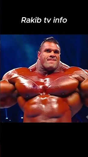 The Final Boss Has Entered the Ring 💀💪 | Bodybuilder Flexes Like a Villain! #shorts #shors #wwe