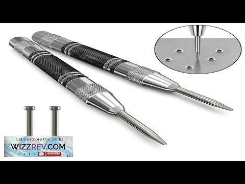 Automatic Centre Punch General Woodworking Metal Drill Adjustable Spring Loaded Automatic